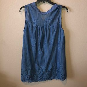 Lace Sleeveless Top